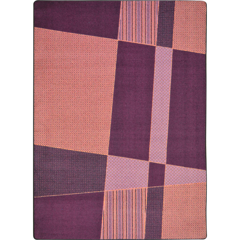 Joy Carpets Kid Essentials Tufted Purple/Pink Rug Wayfair